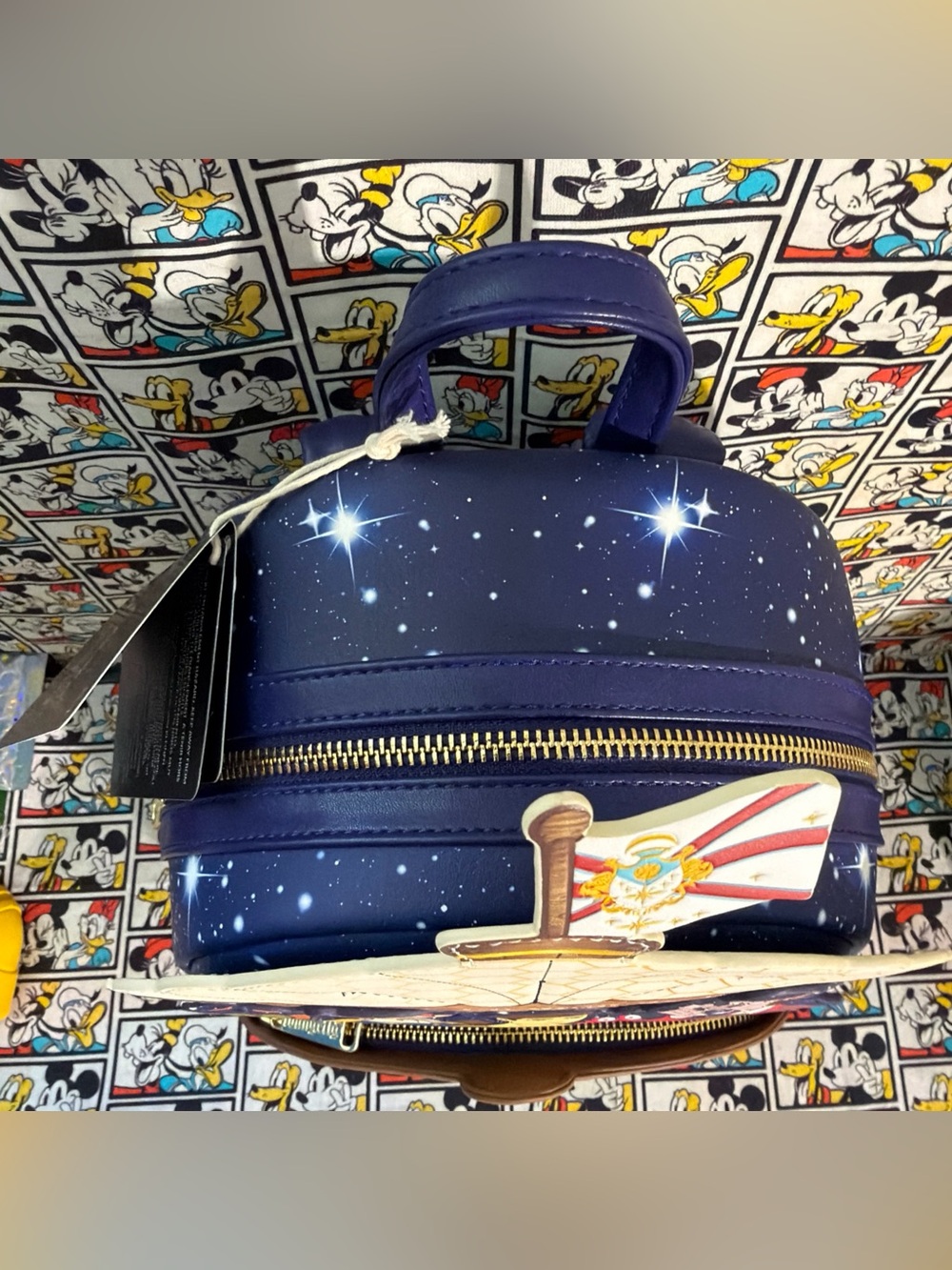 LOUNGEFLY DISNEY TREASURE PLANET RLS LEGACY MINI BACKPACK NWT 2025 - Picture 5 of 13